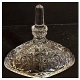 Three Vintage Crystal Footed Candy Dishes