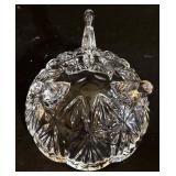 Three Vintage Crystal Footed Candy Dishes
