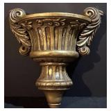Mantel Corbel Bracket - Antique Style Gilded Bronze Acanthus Leaves