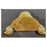 Mantel Corbel Bracket - Antique Style Gilded Bronze Acanthus Leaves