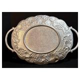 Vintage Lenox Platters & Silver Casserole Holder - Set of 3