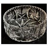 Vintage Crystal Cut Glass Bowls & Candy Dishes