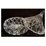 Vintage Crystal Cut Glass Bowls & Candy Dishes