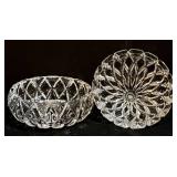 Vintage Crystal Cut Glass Bowls & Candy Dishes