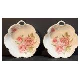Limoges Porcelain Rose Dishes