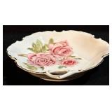 Limoges Porcelain Rose Dishes