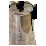 Vintage Expresso Maker, Tea Kettle and Coffee Pot by Bialetti, Gnali & Zani, Yedi