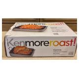 Kenmore Hard Anodized Roaster - 25 lb Turkey Capacity, V-Rack, Nonstick