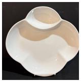 Cordon Bleu 3-Piece White Porcelain Platter Set