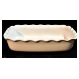 2 White Bowls & 14 in Baking Pan