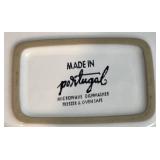 2 White Bowls & 14 in Baking Pan