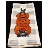 Rae Dunn Halloween Kitchen Towels - 16x26 (Lot of 3)