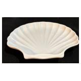 APILCO Shell Plates - 3-Piece Set - Porcelaine de Limoges, France - Largest Plate 13 in