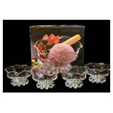 Studio Nova Parfait Footed Glass Cups - 6 Pcs - 4.75 in Tall