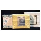 NU Percale King Sheet Set - Lily & Rose Queen Sheet Set - JCP Home Easy Balance Twin Set (Lot of 3)