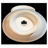 Strawberry Street Oval Bowls (2) & HB Oval Dish - White Ceramic Serving Set