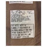 Maroon Upholstered Loveseat