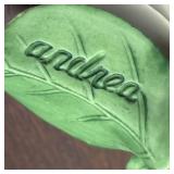 K - Two Pretty Porcelain Dogwood Floral Figurines by Andrea