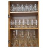 K - Glass Footed Mugs - Assorted Styles