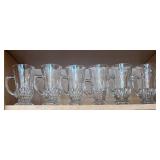 K - Glass Footed Mugs - Assorted Styles