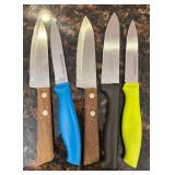 K - Variety of Kitchen Knives by Weimar Steel & Chromstahl Rostfrei, Kiwi and More