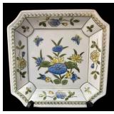 K - Floral Porcelain Platter, Plate and Crock - Sakura, Weimar & Andrea by Sadek
