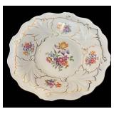 K - Floral Porcelain Platter, Plate and Crock - Sakura, Weimar & Andrea by Sadek