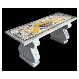 FY - Beautiful Mosaic Style Bench