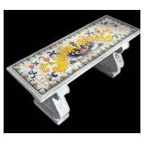 FY - Beautiful Mosaic Style Bench