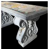 FY - Beautiful Mosaic Style Bench