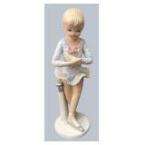 K - Two Lovely Porcelain Figurines Pair by Lefton and Dresden