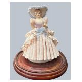 K - Two Lovely Porcelain Figurines Pair by Lefton and Dresden