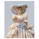 K - Two Lovely Porcelain Figurines Pair by Lefton and Dresden
