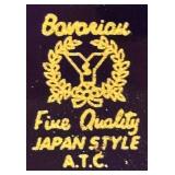 K - Four Vintage Bavarian Blue & Gold Bowls