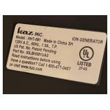 DR - Honeywell Ion Air Treatment Generator Model: HHT-081