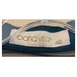 MB - Bona Vita Teal Two-Piece Skirt Suit - Size 46