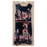 MB - Frank Lyman Designs Floral Print Dress - Size 16