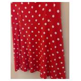 MB - Connected Apparel Red Polka Dot Dress - Size 14
