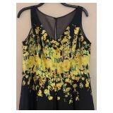 MB - Danny & Nicole Floral Print Dress - Size 14