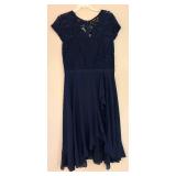 MB - New Muisol Lace Dress Navy - Size XL