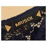 MB - New Muisol Lace Dress Navy - Size XL