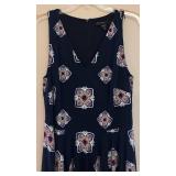 MB - Maggy London Navy Maxi Dress - Size 14