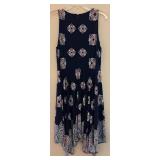 MB - Maggy London Navy Maxi Dress - Size 14