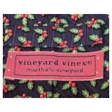 Set of 4 Christmas Holiday Silk Neckties Vineyards Vines, Nicole Miller, and More