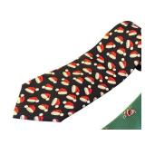 Set of 4 Christmas Holiday Silk Neckties Vineyards Vines, Nicole Miller, and More