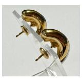 Charles Garnier Paris 18K Two-Tone Earrings