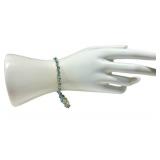 14K Gold Topaz Bracelet