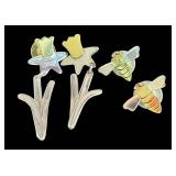 Two Pairs of Designer Ann Harvey Sterling Silver Earrings