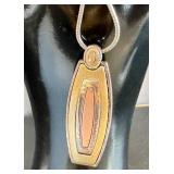 Damascene Gold Earrings - Vintage Damasquinado de Oro Filigree & Bead Drops