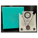 Tiffany Jazelle Sterling Necklace - Adjustable 18-20 Inch Chain